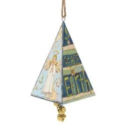Angel Tin Ornament