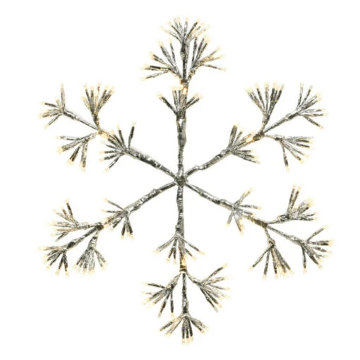 Lumineo 336 LED Warm White Flashing Lights Snowflake