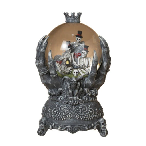 Light Up Skeleton Trio Globe