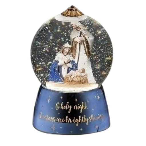 7" Nativity Snow Globe