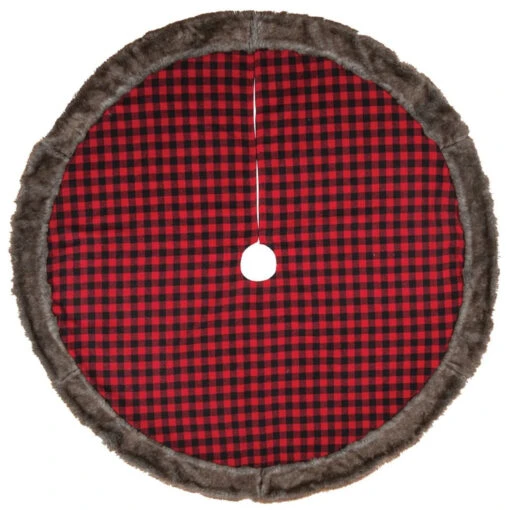 Buffalo Check Tree Skirt