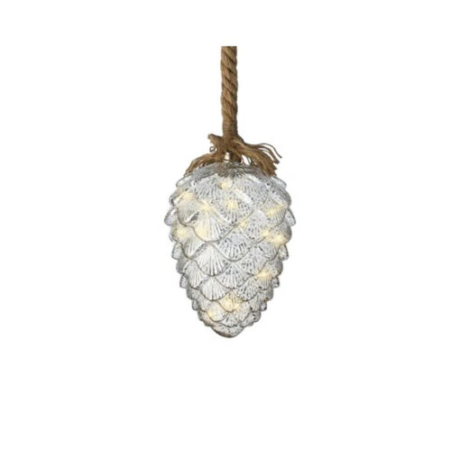 8" Pine Cone Shaped Rope Light