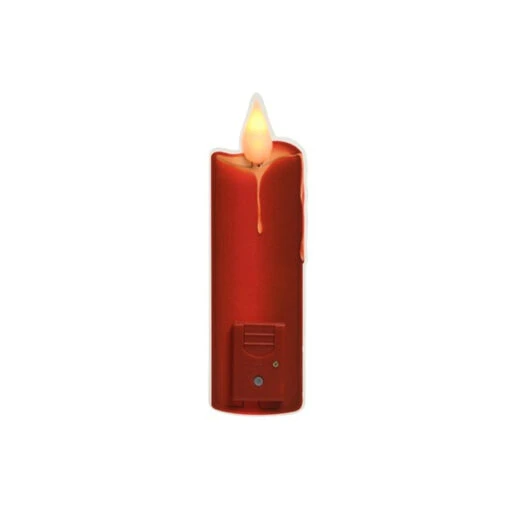4" LED Flamess Candle For Window Decoration