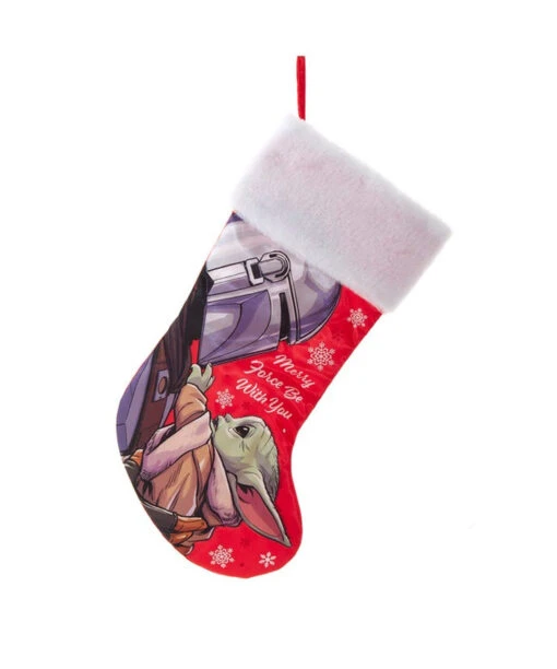 Kurt Adler Star Wars™ Mando And The Child Stocking